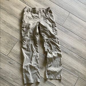 The North Face Womens Lightweight Cargo Pants Zipper Shorts